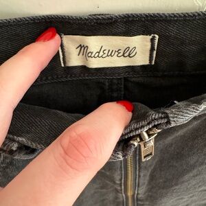Madewell Black A-Line Skirt - 28